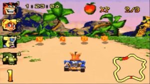 escena del Crash Nitro Gameplay