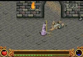 Gandalf en El Señor de los Anillos: El Retorno del Rey de la GBA