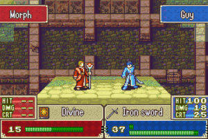 Gameplay de Fire Emblem en GBA