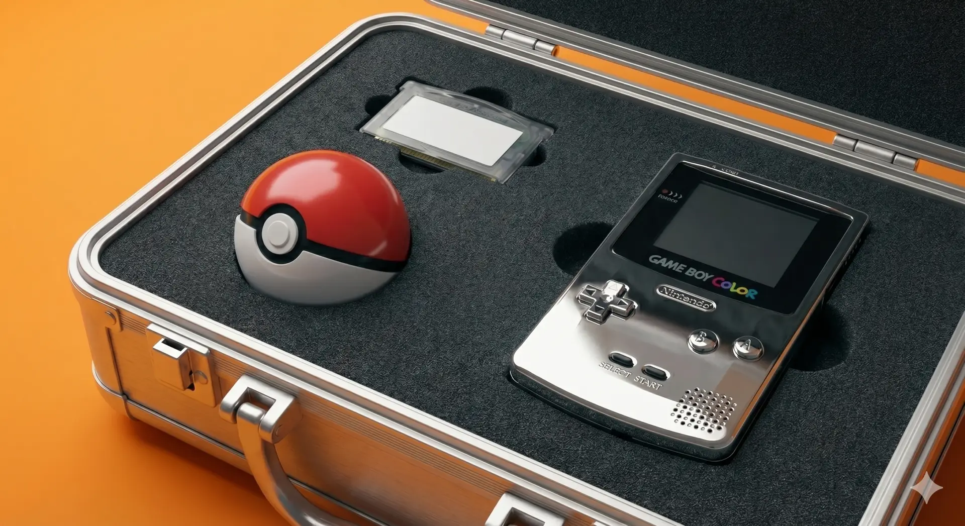 Game Boy Color y pokeball
